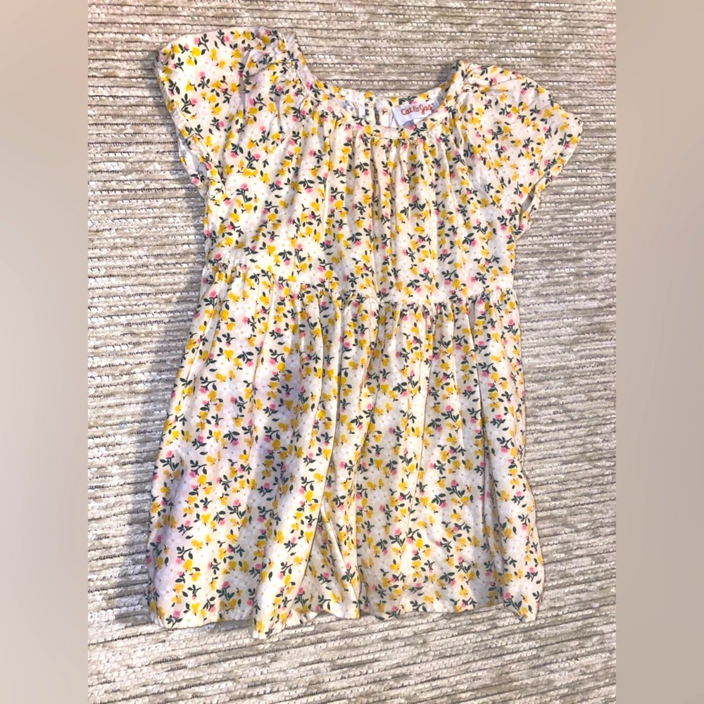 Cat & Jack Floral Smocked Top or Dress 18M